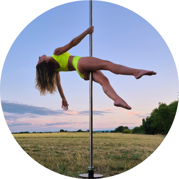 Outdoor Pole Dance Stange im Freien