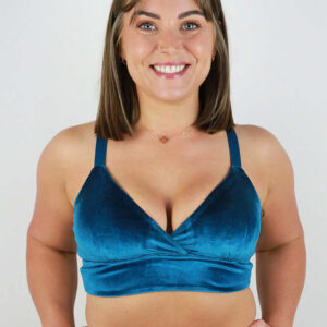 Verona Samt-Bikini-BH VERONA - Türkis