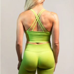 Damen Seamless Sport-Shorts High Waist, white grape